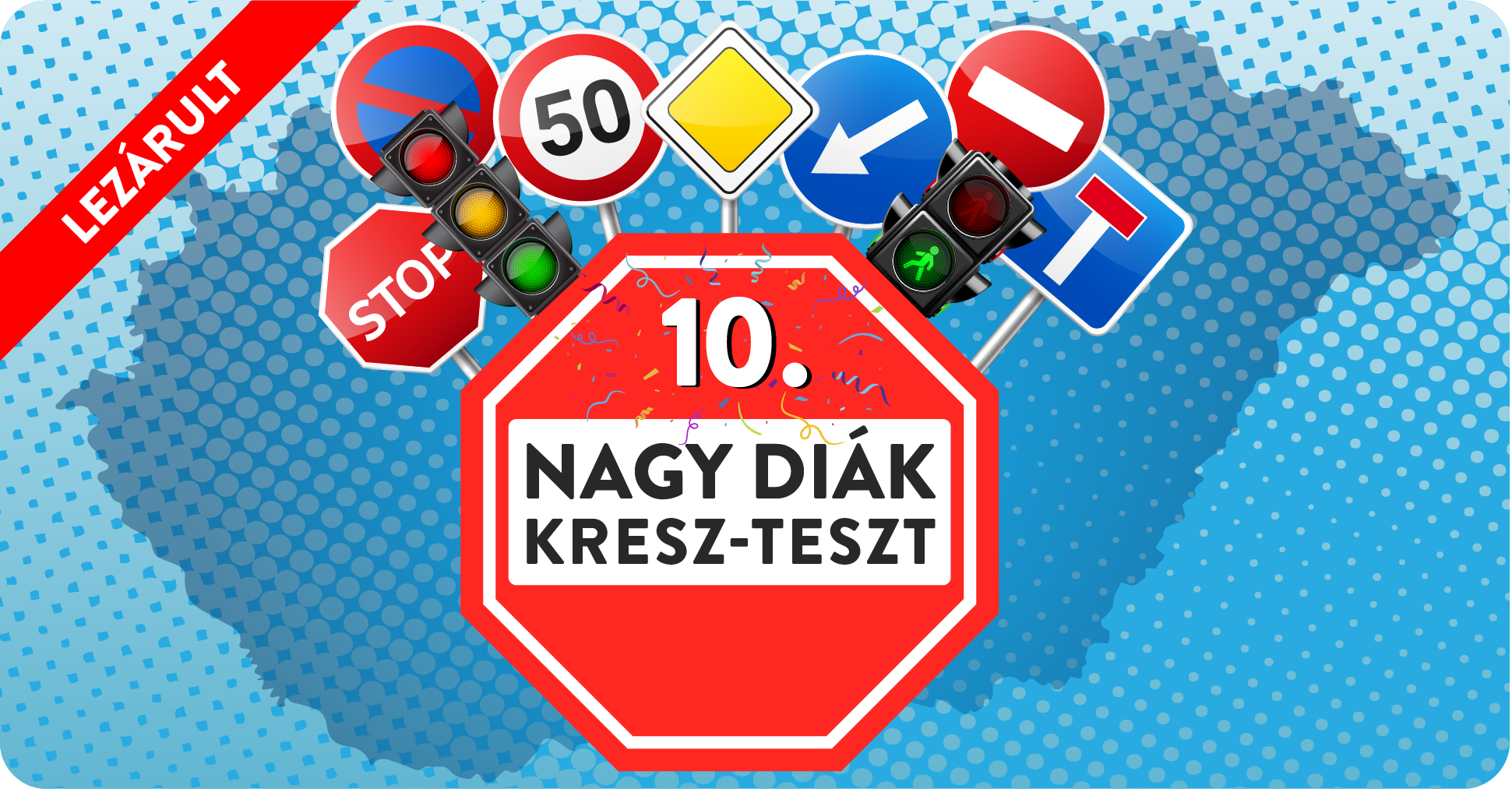 Nagy Diák Kresz-teszt 10.